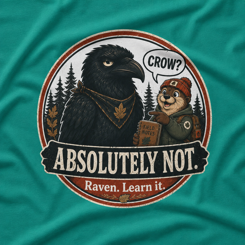 Crow, Absolutely Not Version 3 T‑Shirt