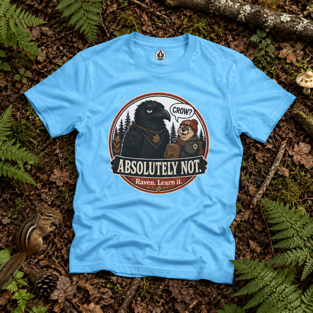 Crow, Absolutely Not Version 3 T‑Shirt