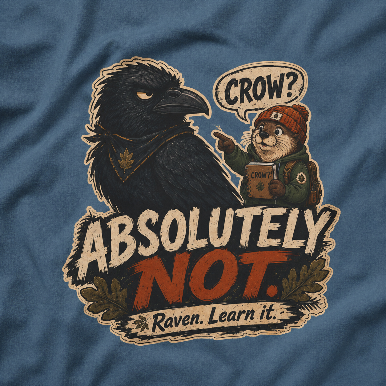 Crow, Absolutely Not Version 4 T‑Shirt
