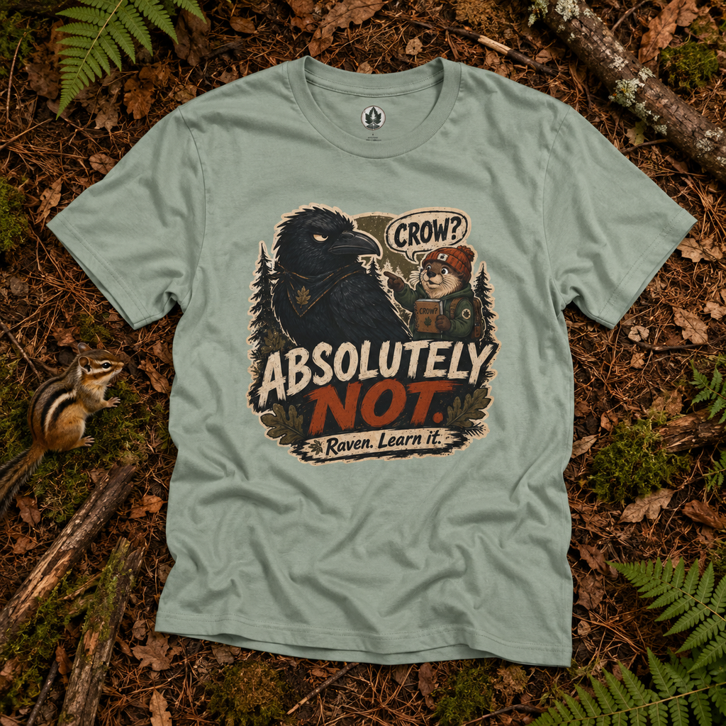 Crow, Absolutely Not Version 4 T‑Shirt