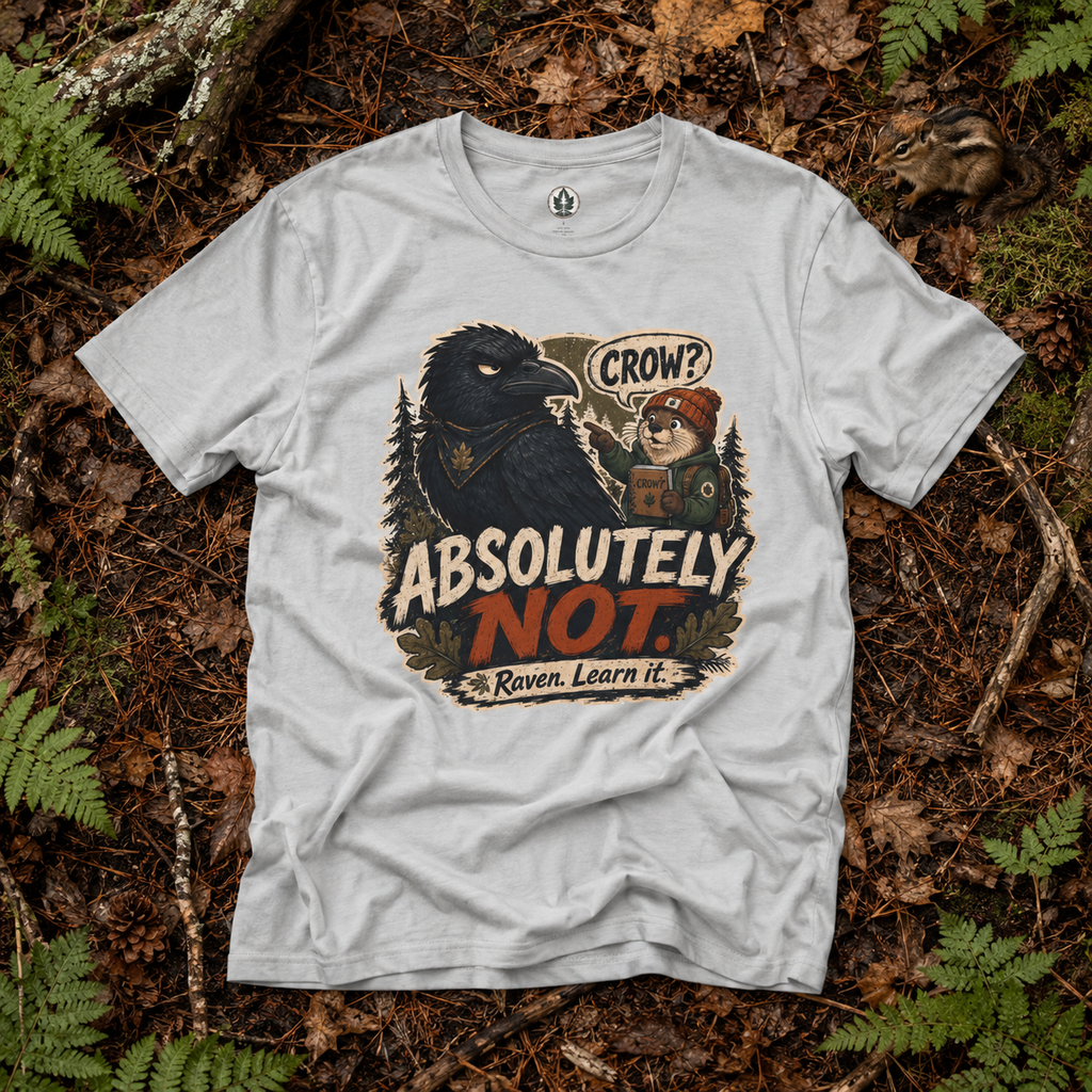 Crow, Absolutely Not Version 4 T‑Shirt