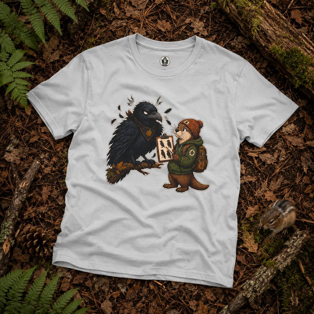 Echo Irritated that Otto is Referring to him as a Crow, No Text T‑Shirt