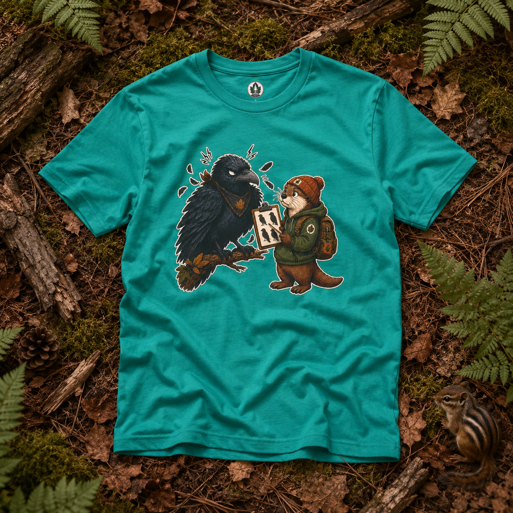 Echo Irritated that Otto is Referring to him as a Crow, No Text T‑Shirt