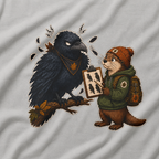 Echo Irritated that Otto is Referring to him as a Crow, No Text T‑Shirt