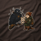 Echo Irritated that Otto is Referring to him as a Crow, No Text T‑Shirt