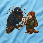 Echo Irritated that Otto is Referring to him as a Crow, No Text T‑Shirt