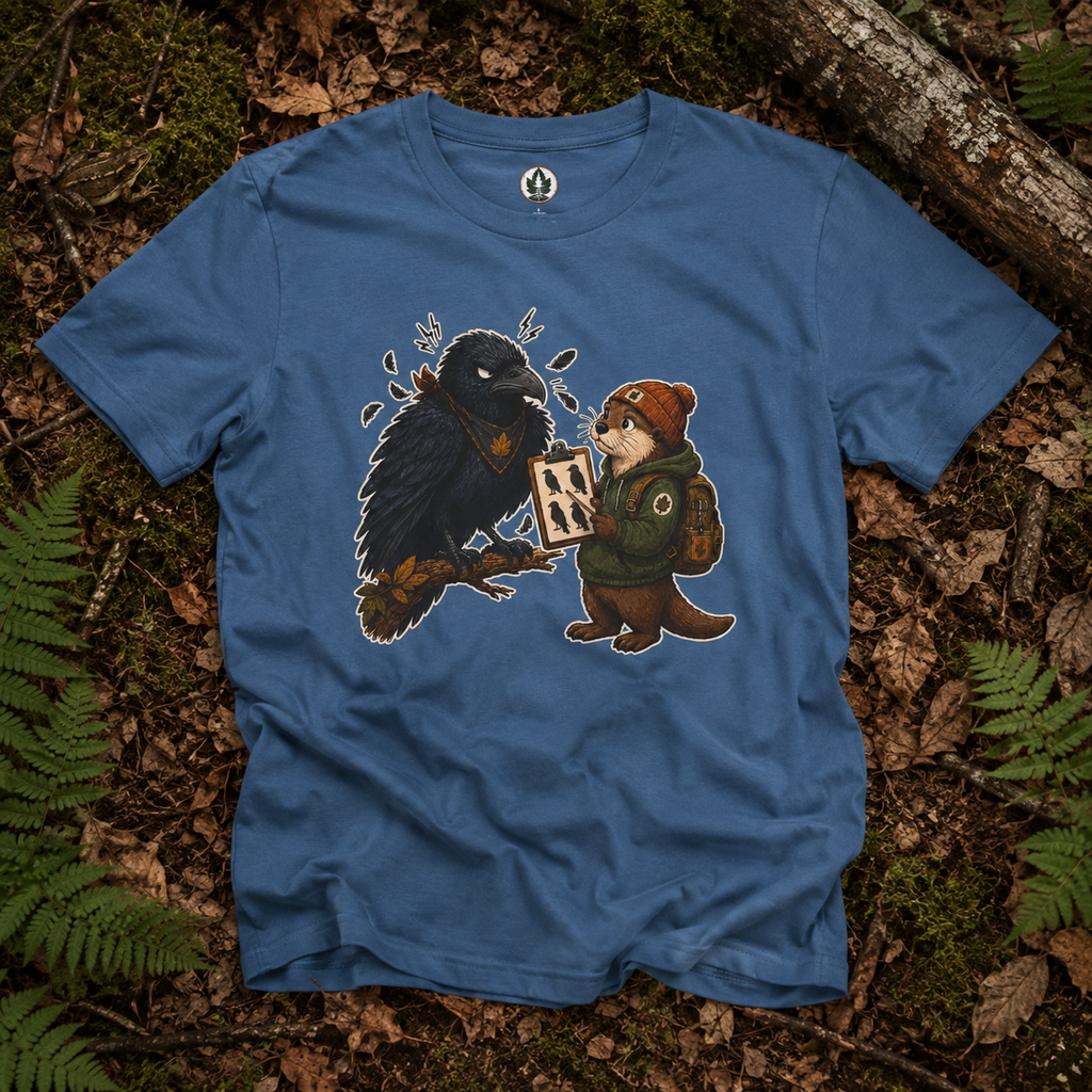 Echo Irritated that Otto is Referring to him as a Crow, No Text T‑Shirt