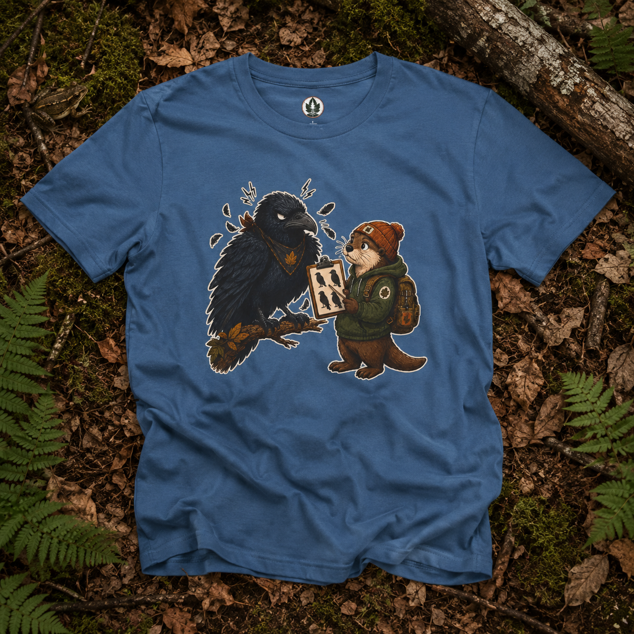 Echo Irritated that Otto is Referring to him as a Crow, No Text T‑Shirt