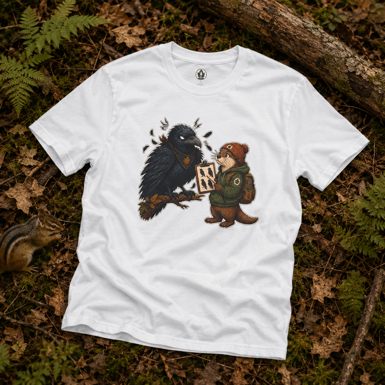 Echo Irritated that Otto is Referring to him as a Crow, No Text T‑Shirt