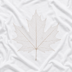 Skeleton Sugar Maple Leaf T‑Shirt