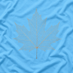 Skeleton Sugar Maple Leaf T‑Shirt