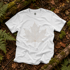 Skeleton Sugar Maple Leaf T‑Shirt