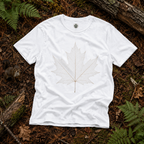 Skeleton Sugar Maple Leaf T‑Shirt