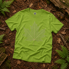 Skeleton Sugar Maple Leaf T‑Shirt