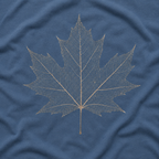 Skeleton Sugar Maple Leaf T‑Shirt