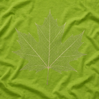 Skeleton Sugar Maple Leaf T‑Shirt