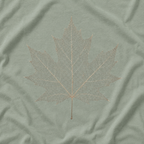 Skeleton Sugar Maple Leaf T‑Shirt