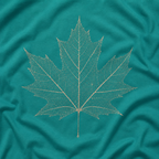 Skeleton Sugar Maple Leaf T‑Shirt