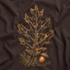 Skeleton Red Oak Leaf T‑Shirt