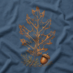 Skeleton Red Oak Leaf T‑Shirt