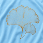 Skeleton Ginkgo Leaf T‑Shirt