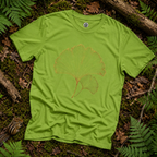 Skeleton Ginkgo Leaf T‑Shirt