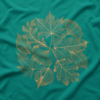 Skeleton Leaf Collage T‑Shirt