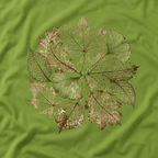 Skeleton Leaf Collage T‑Shirt