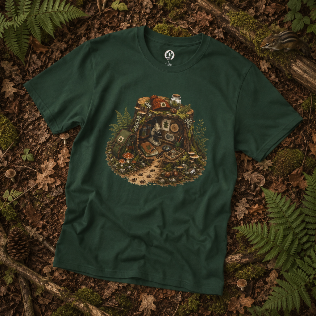 Otto's Tree Stumb Forest Science Lab T‑Shirt