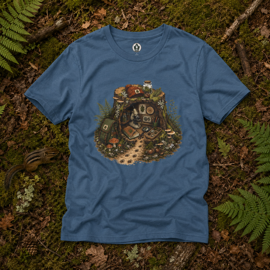 Otto's Tree Stumb Forest Science Lab T‑Shirt