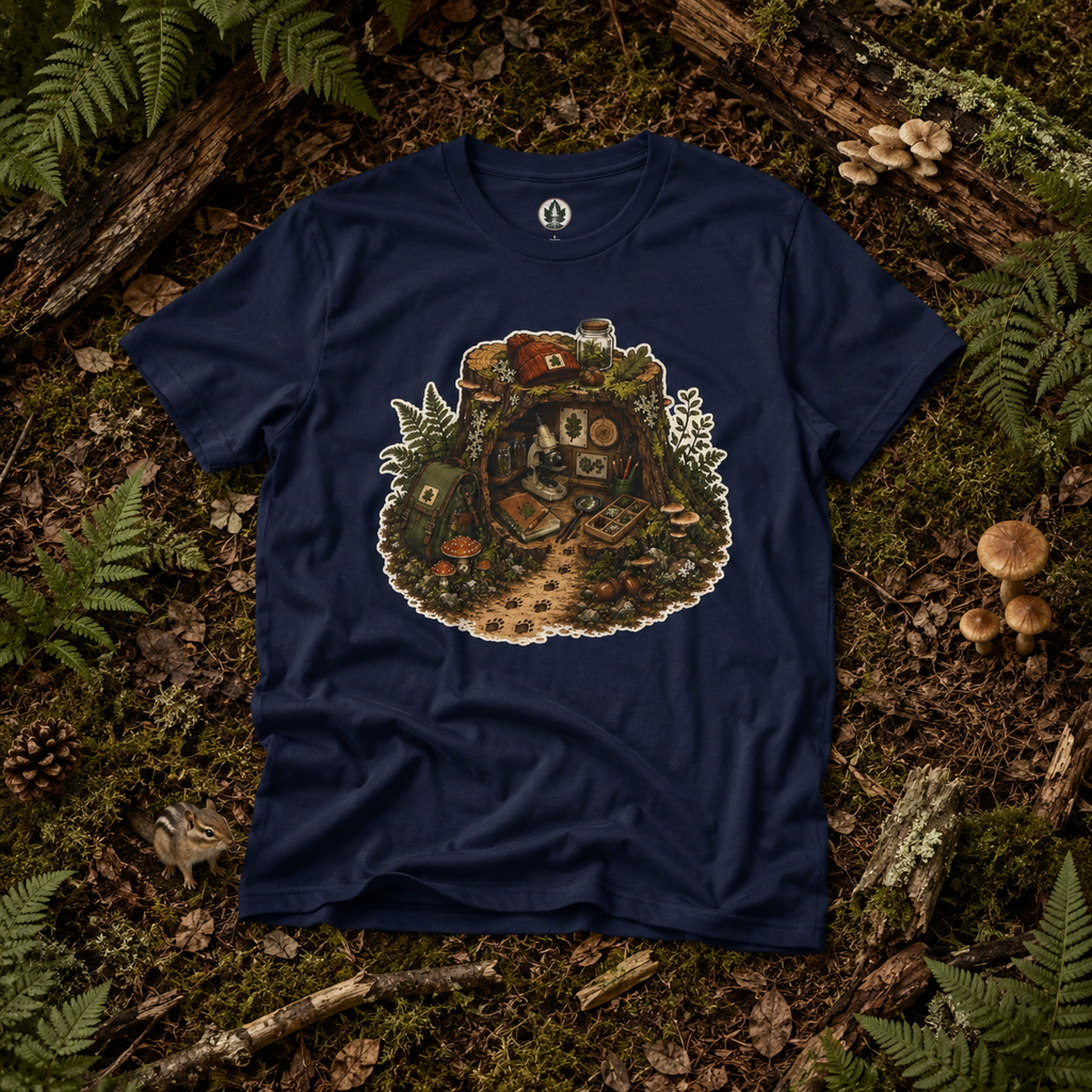 Otto's Tree Stumb Forest Science Lab T‑Shirt