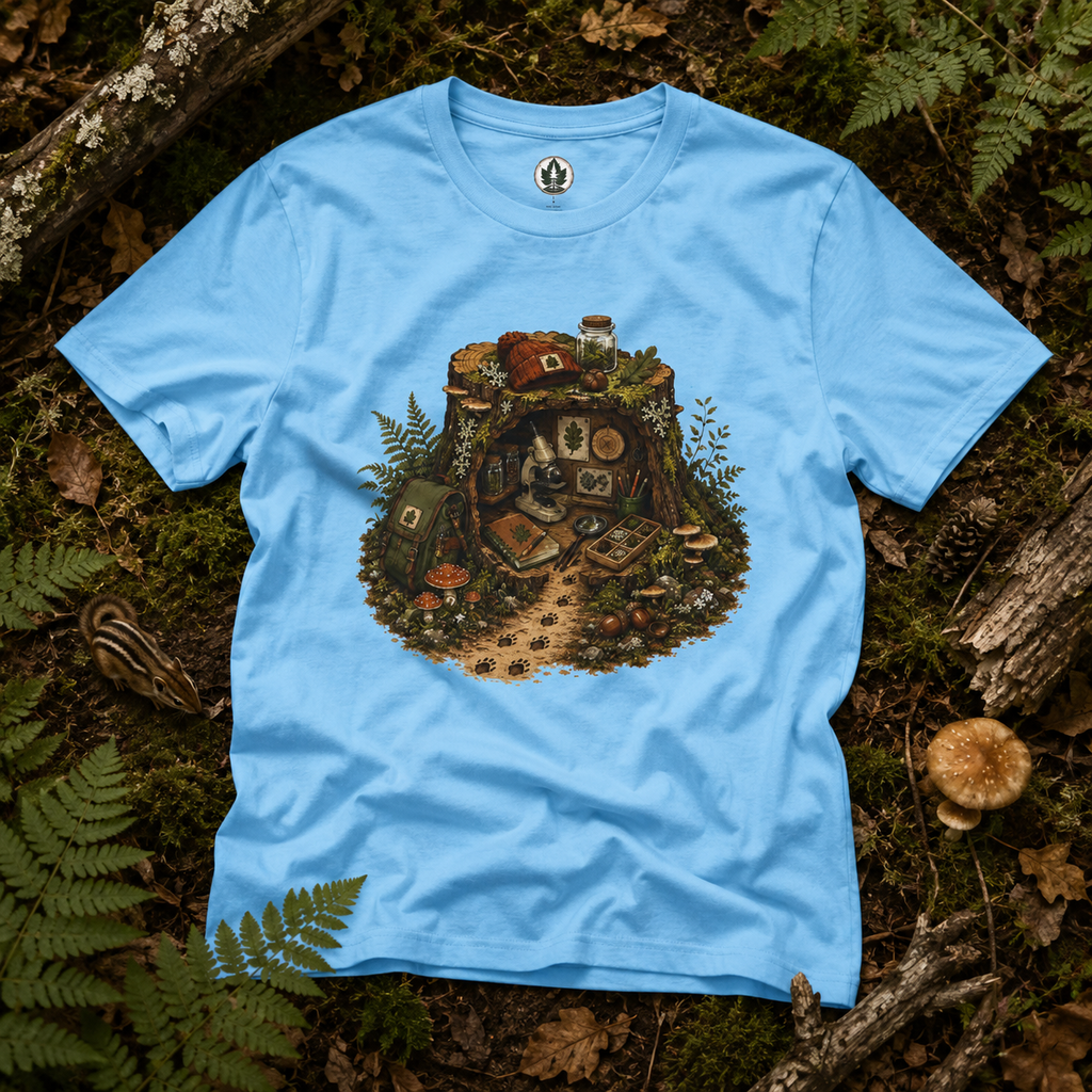 Otto's Tree Stumb Forest Science Lab T‑Shirt