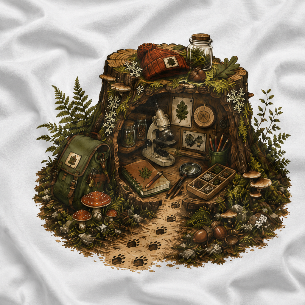 Otto's Tree Stumb Forest Science Lab T‑Shirt