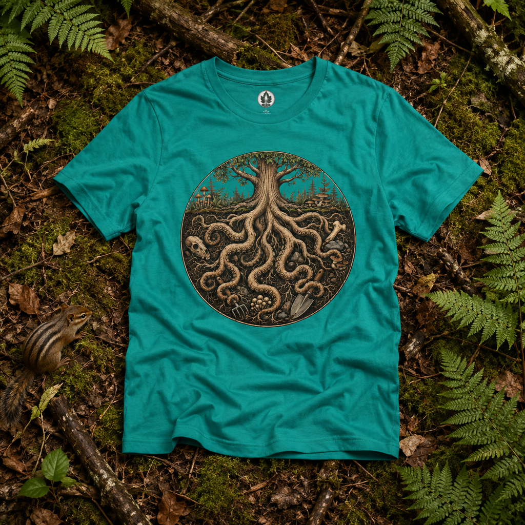 Octopus Tree Version Two T‑Shirt
