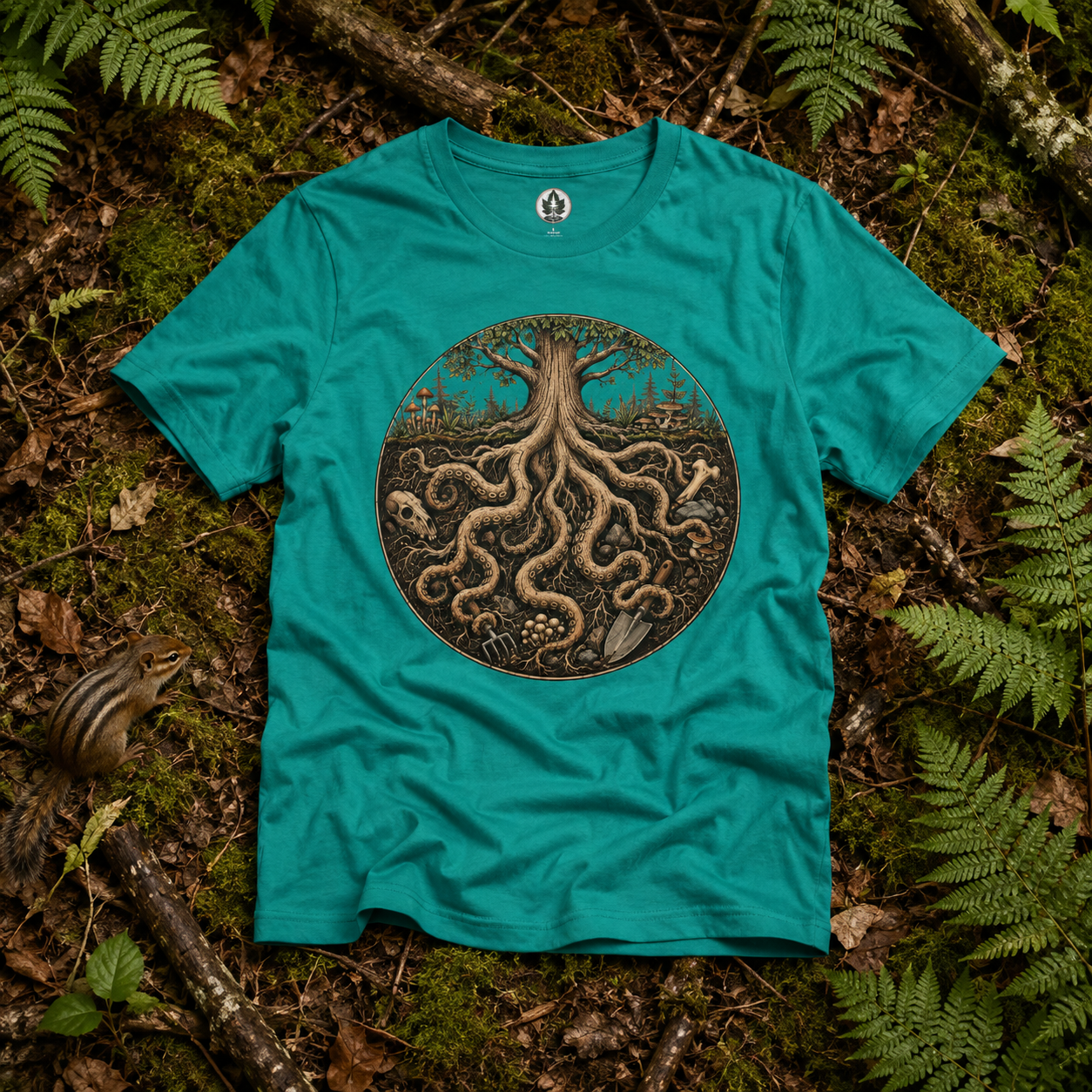 Octopus Tree Version Two T‑Shirt