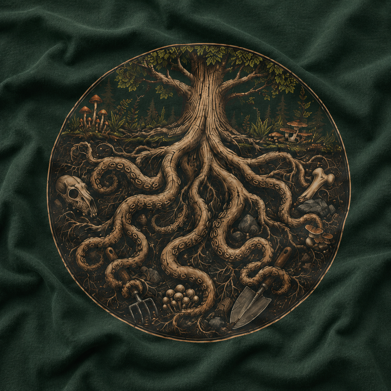 Octopus Tree Version Two T‑Shirt