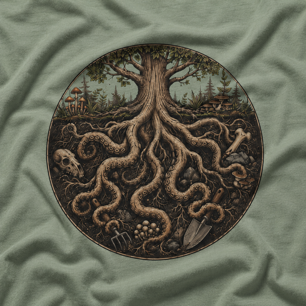 Octopus Tree Version Two T‑Shirt