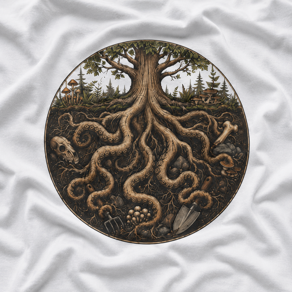 Octopus Tree Version Two T‑Shirt