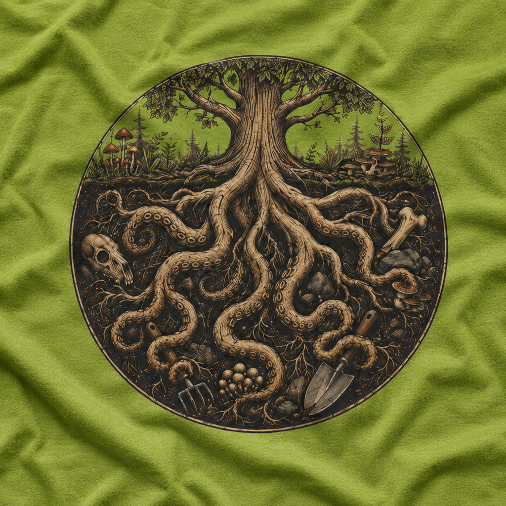 Octopus Tree Version Two T‑Shirt