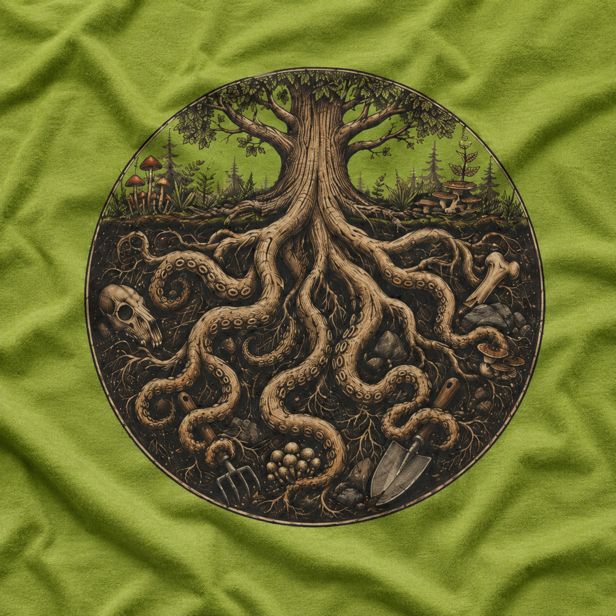Octopus Tree Version Two T‑Shirt