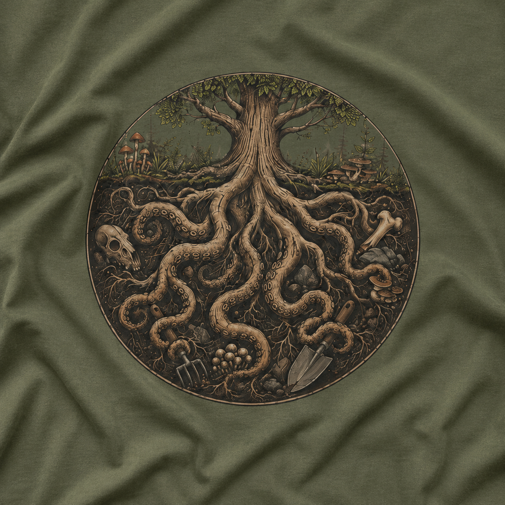 Octopus Tree Version Two T‑Shirt