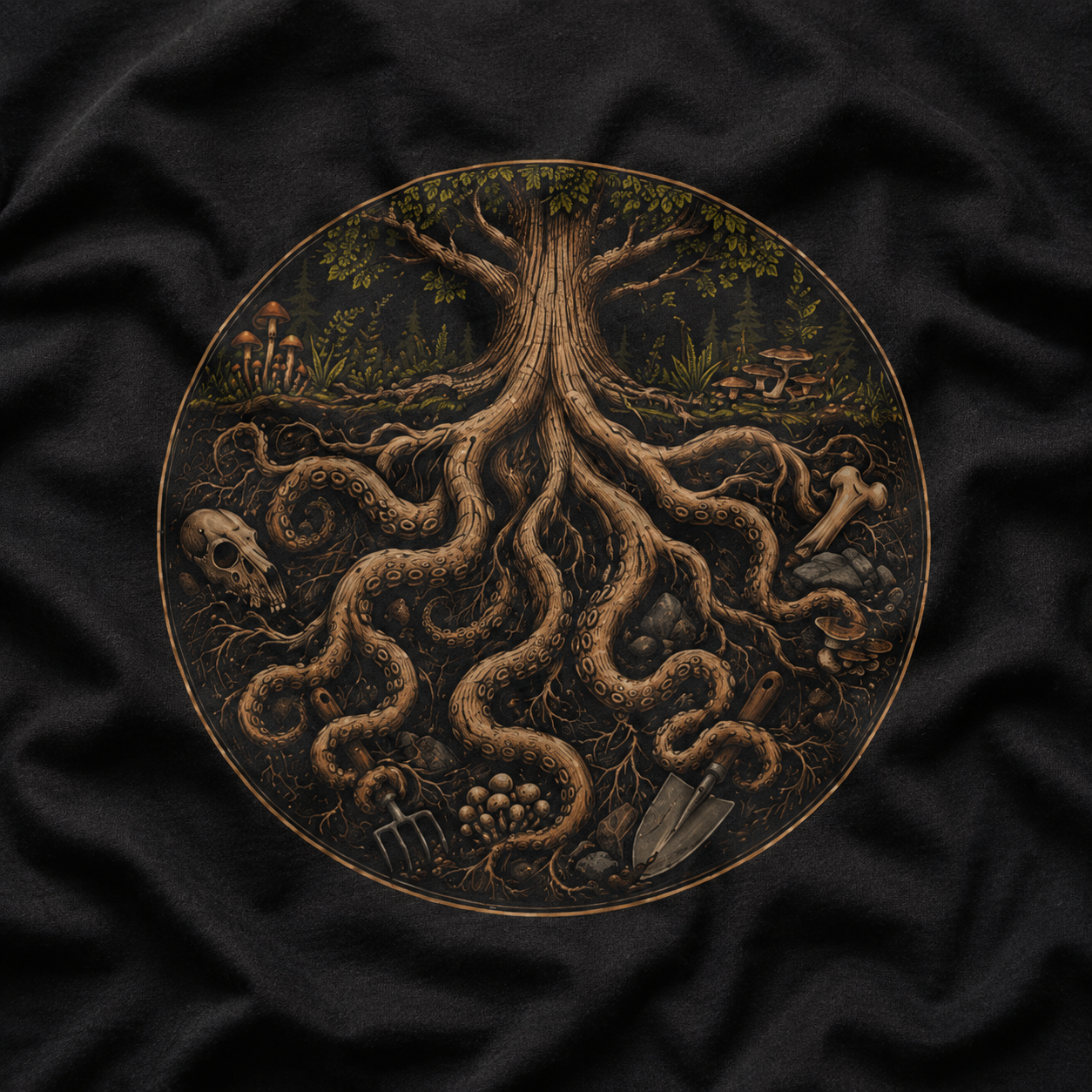 Octopus Tree Version Two T‑Shirt