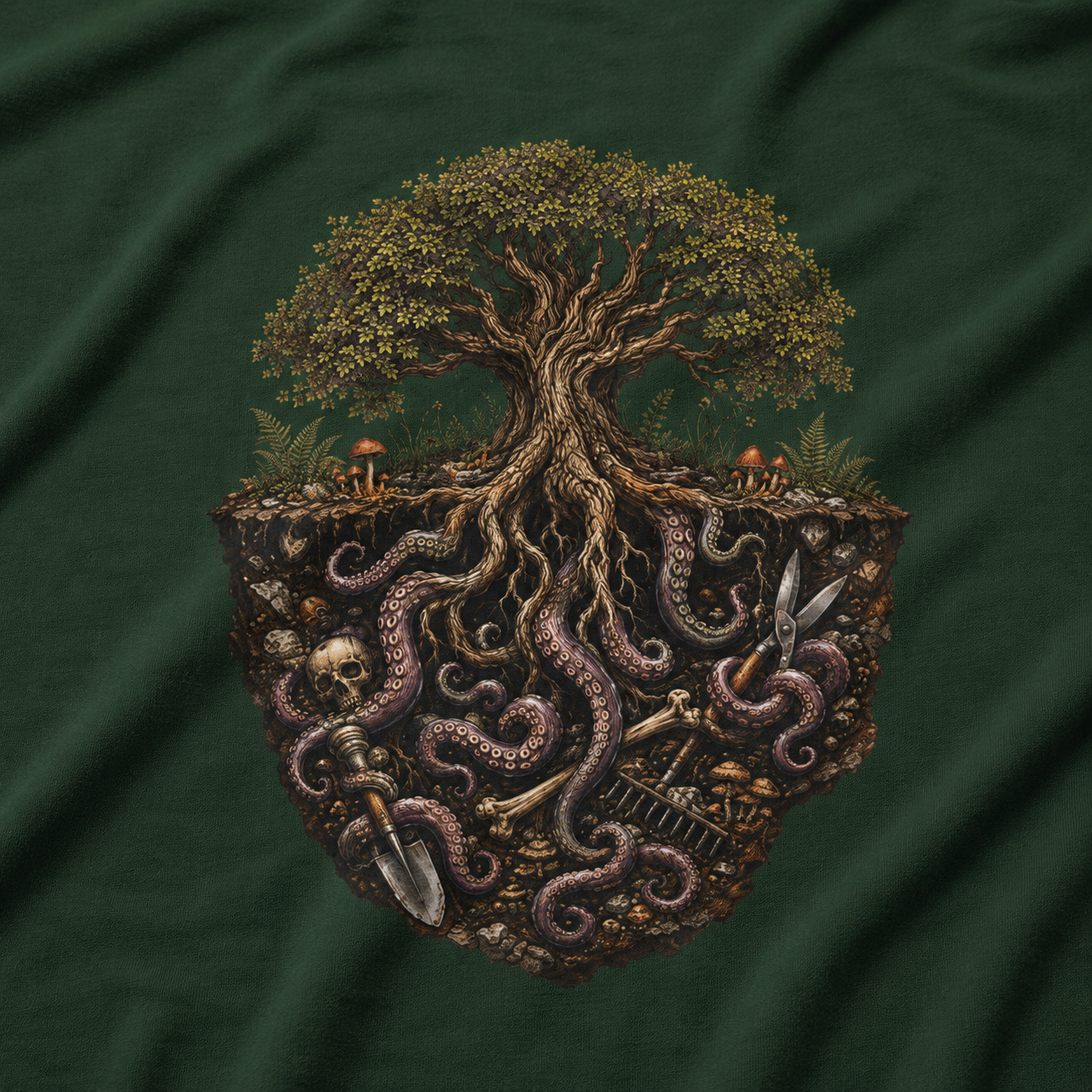 Octopus Tree Version One T‑Shirt