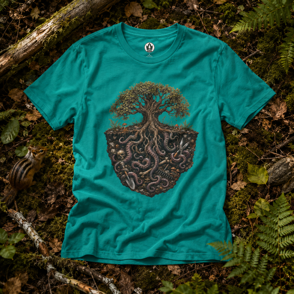 Octopus Tree Version One T‑Shirt