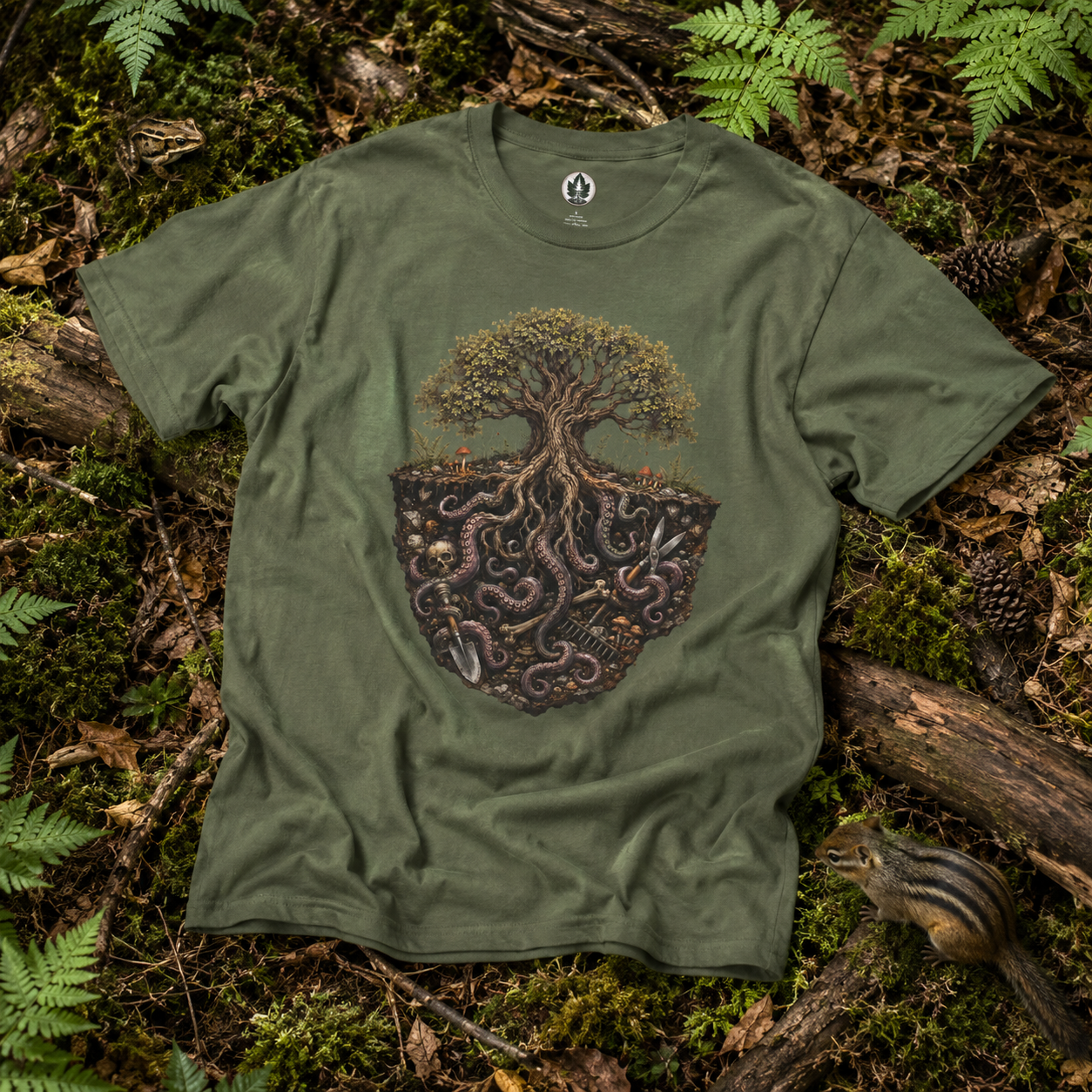 Octopus Tree Version One T‑Shirt