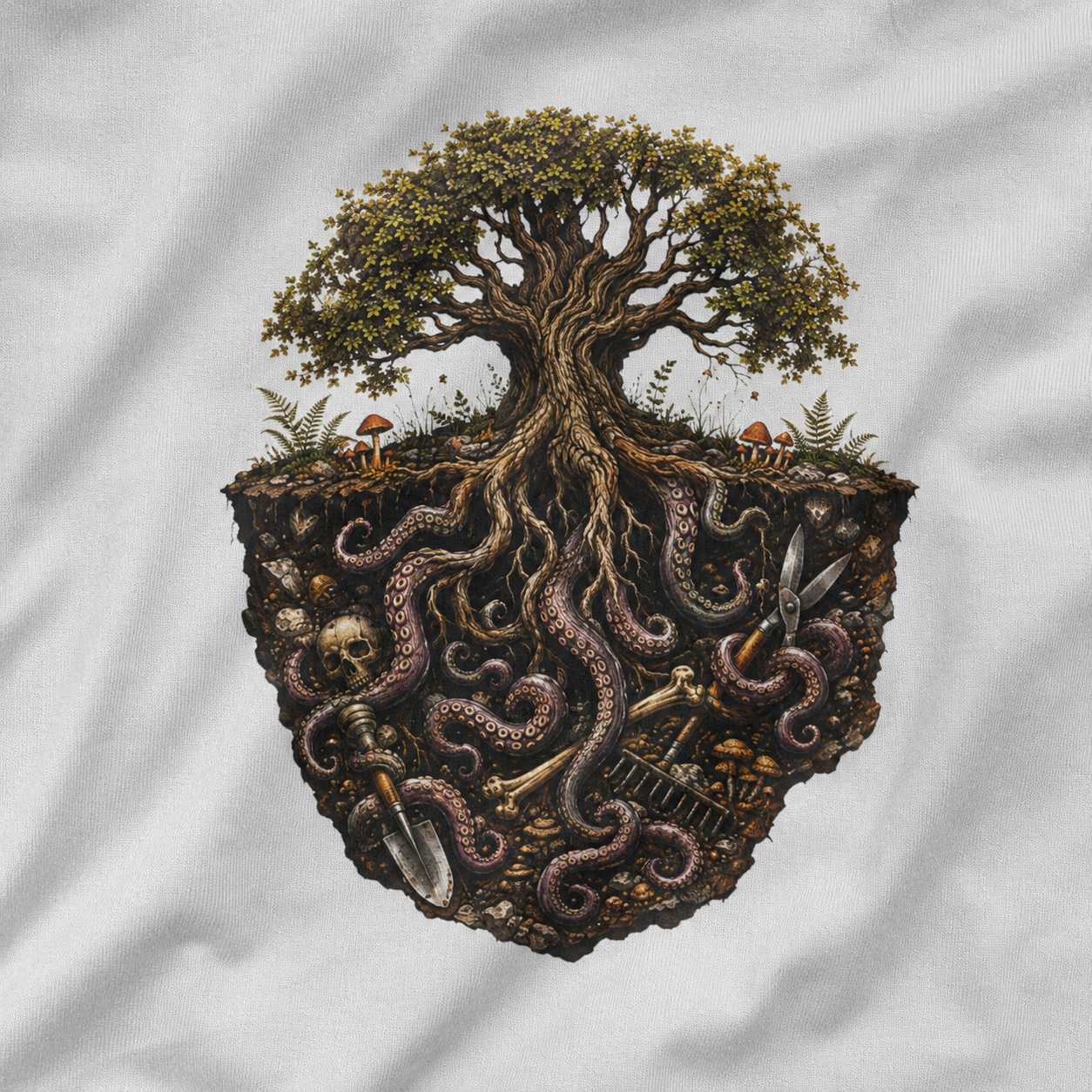 Octopus Tree Version One T‑Shirt