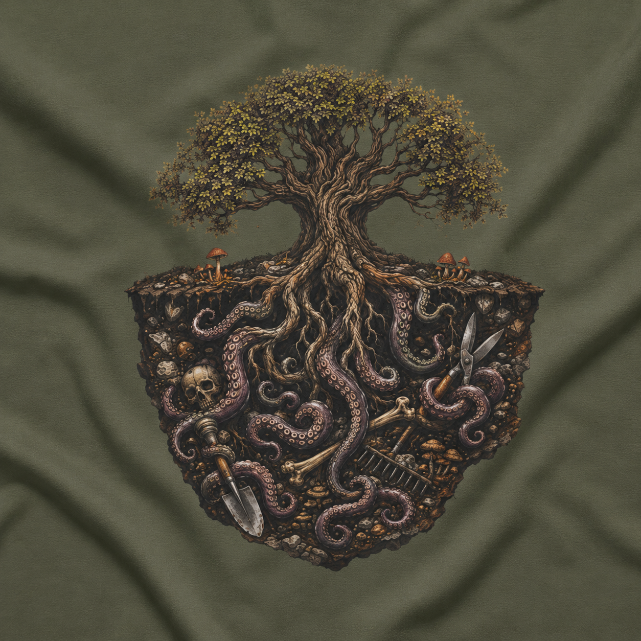 Octopus Tree Version One T‑Shirt