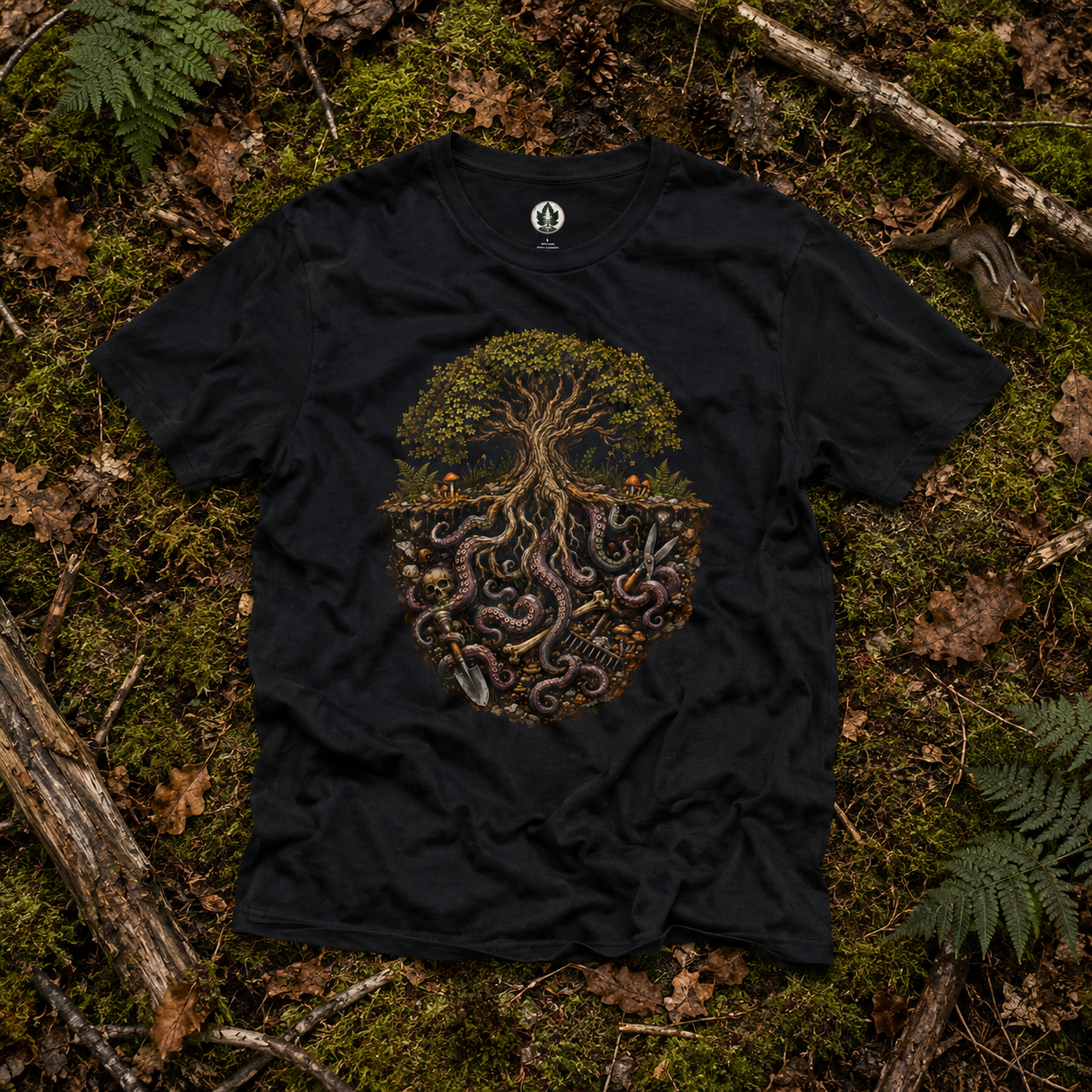 Octopus Tree Version One T‑Shirt