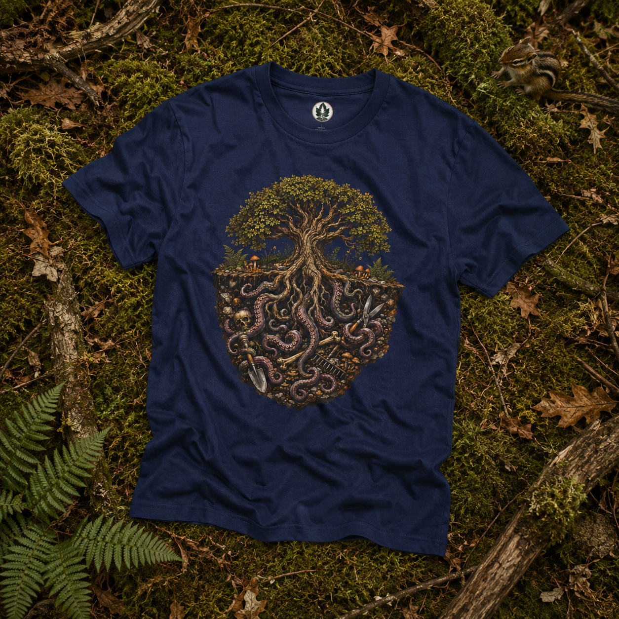 Octopus Tree Version One T‑Shirt