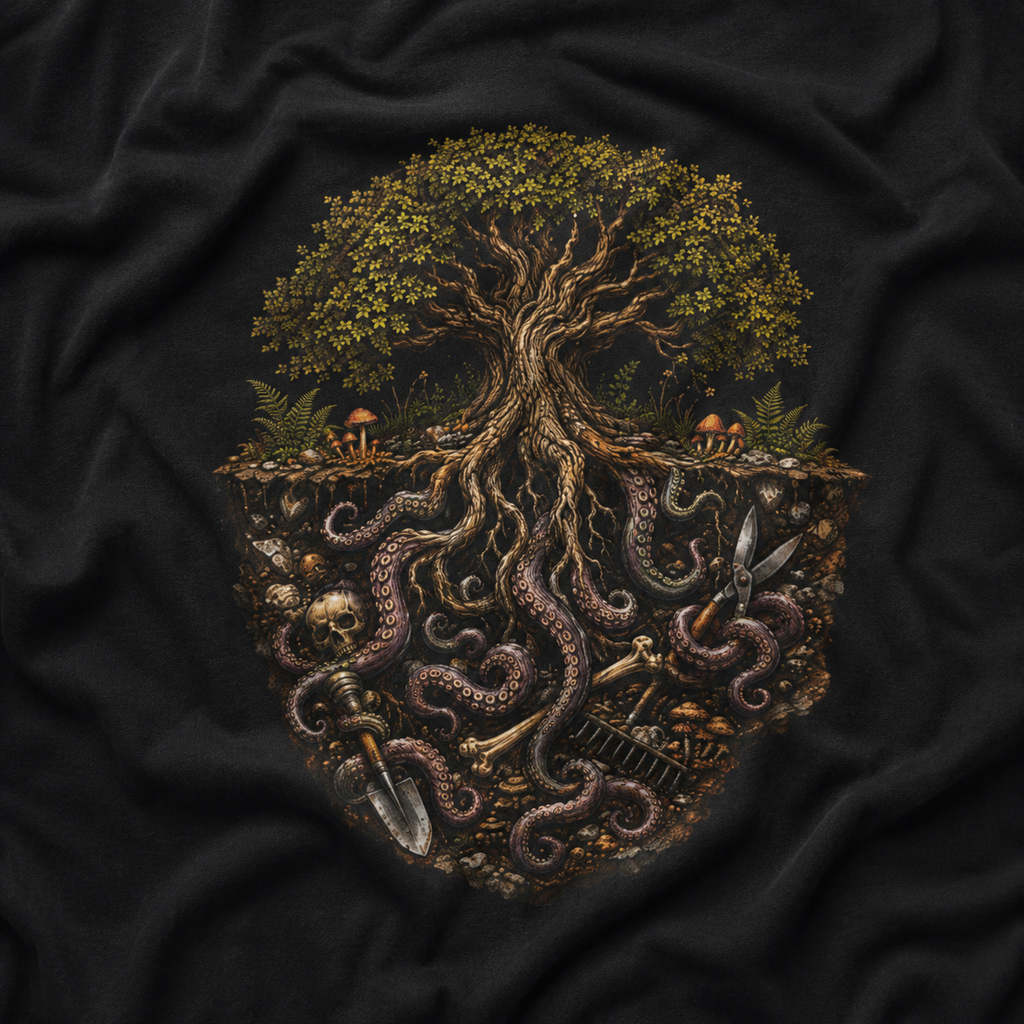 Octopus Tree Version One T‑Shirt